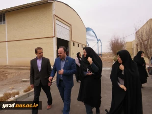 برگزاری مراسم آیین افتتاح کارگاه سرامیک حضرت زهرا (س) در آموزشکده ملی مهارت دختران میبد 2