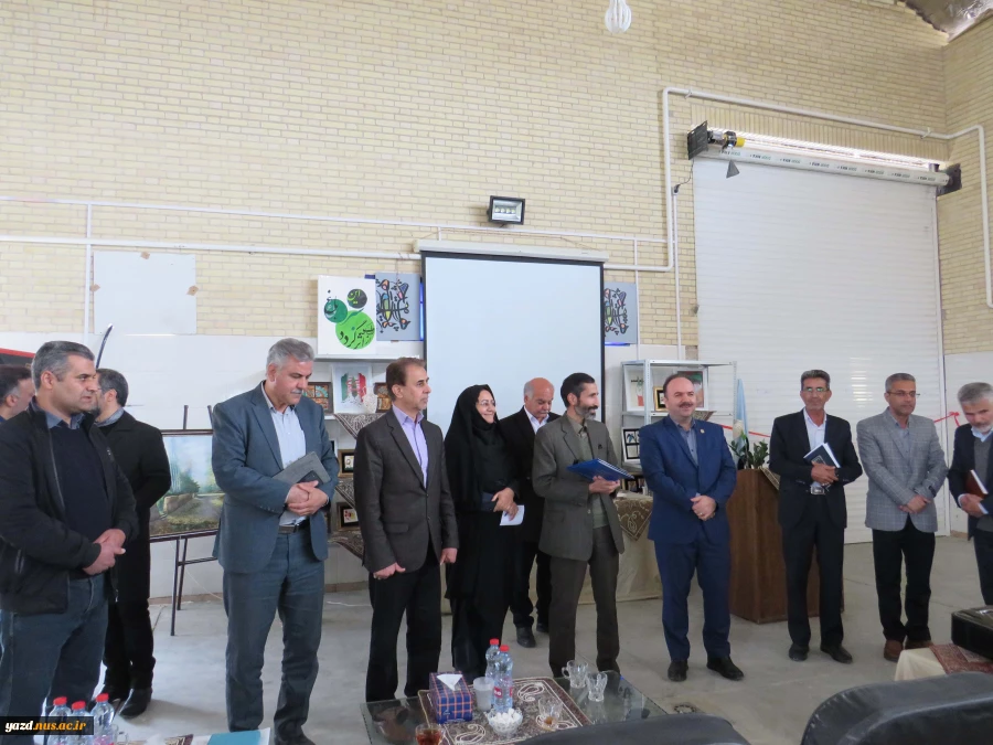 برگزاری مراسم آیین افتتاح کارگاه سرامیک حضرت زهرا (س) در آموزشکده ملی مهارت دختران میبد 2