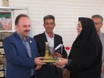 برگزاری مراسم آیین افتتاح کارگاه سرامیک حضرت زهرا (س) در آموزشکده ملی مهارت دختران میبد 2