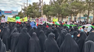 حضور پرشورکارمندان آموزشکده ملی مهارت دختران میبد در راهپیمایی ۲۲ بهمن ماه1403

 13