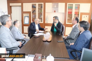 حضور هیأت نظارت و ارزیابی و تضمین کیفیت آموزش عالی دانشگاه ملی مهارت در آموزشکده امام علی (ع) یزد 3