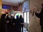 بازدید دانشجویان طراحی ودوخت آموزشکده ملی مهارت دختران میبدازموزه گنجینه شهدای اردکان 9
