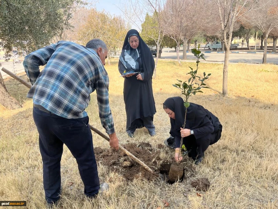 برگزاری مراسم روز درختکاری در آموزشکده امام علی (ع) یزد
 7