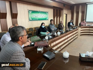آخرین جلسه شورای اداری آموزشکده امام علی(ع)یزد در سال ۱۴۰۳ برگزار شد.
 3