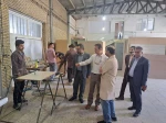 حضور ریاست دانشگاه ملی مهارت استان یزد در اتاق همکاران و کارگاه ها جهت تبریک سال نو 2