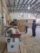 حضور ریاست دانشگاه ملی مهارت استان یزد در اتاق همکاران و کارگاه ها جهت تبریک سال نو 3