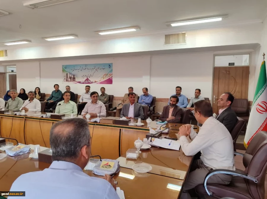 دیدار نوروزی ریاست دانشگاه ملی مهارت استان یزد با کارکنان دانشگاه 5