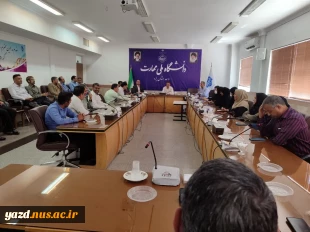 دیدار نوروزی ریاست دانشگاه ملی مهارت استان یزد با کارکنان دانشگاه 6