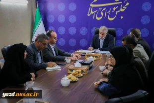 دیدار رئیس و معاونین دانشگاه ملی مهارت استان یزد با نماینده استان در مجلس شورای اسلامی 2