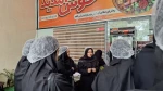 بازدید دانشجویان درس کارآفرینی رشته حسابداری از کارگاه تولید فرآورده‌های گوشتی ارگانیک ثریا فود
 3