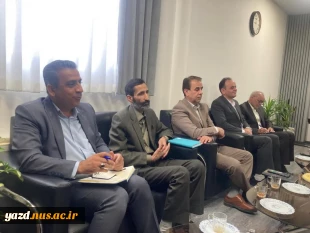 دیدار هیئت رئیسه دانشگاه ملی مهارت یزد با فرمانده سپاه الغدیر استان: تاکید بر همکاری‌های مهارتی و فرهنگی 3