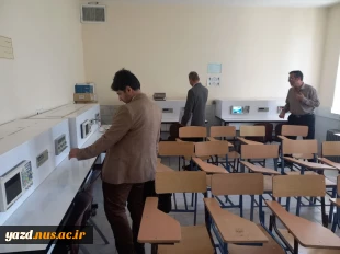 بازدید تیم نظارت و ارزیابی و تضمیت کیفیت دانشگاه یزد از دانشکده ملی مهارت  شریف ابرکوه 4
