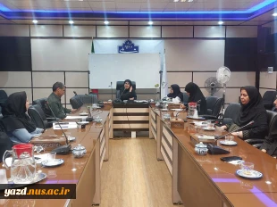 اولین جلسه شورای اداری دانشگاه ملی مهارت واحد دختران یزد در سال ۱۴۰۴

 4