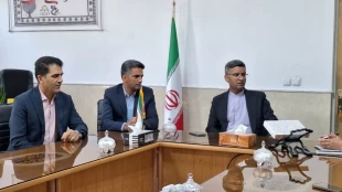 بازدید دکتر ملانوری فرماندار ویژه شهرستان میبد از آموزشکده ملی مهارت دختران میبد
 4