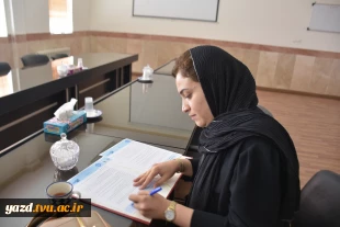 انعقاد تفاهمنامه همکاری بین دانشگاه ملی مهارت واحد استان یزد و شرکت «طراحان آینده راه‌آرا» 5