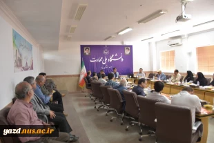 برگزاری نشست هم اندیشی اساتید در دانشگاه ملی مهارت استان یزد  7