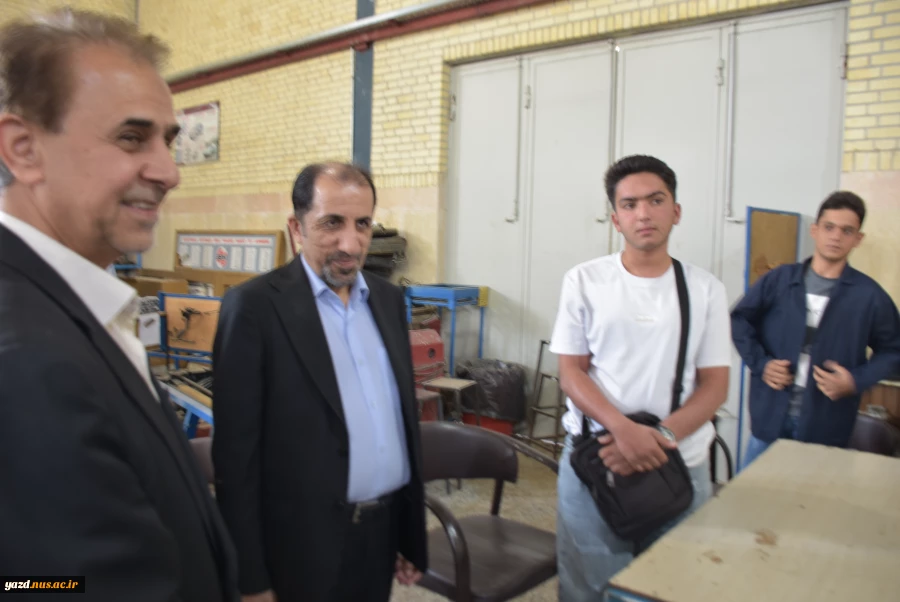 بازدید مدیرکل نظارت و ارزیابی از مراکز آموزشی یزد 6