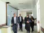 بازدید دکتر عمرانی نماینده نظارت استان از روند بازسازی خوابگاه دختران میبد
 2