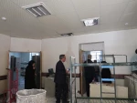 بازدید دکتر عمرانی نماینده نظارت استان از روند بازسازی خوابگاه دختران میبد
 2