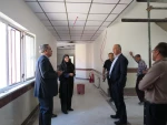 بازدید دکتر عمرانی نماینده نظارت استان از روند بازسازی خوابگاه دختران میبد
 2