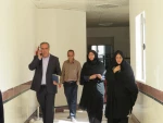 بازدید دکتر عمرانی نماینده نظارت استان از روند بازسازی خوابگاه دختران میبد
 2