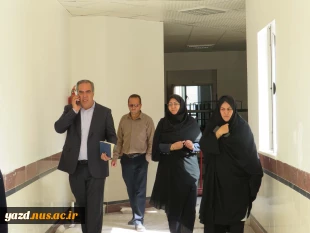 بازدید دکتر عمرانی نماینده نظارت استان از روند بازسازی خوابگاه دختران میبد
 2