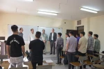 حضور رئیس و معاونین دانشگاه ملی مهارت یزد در کلاس‌های درس؛ خیرمقدم به دانشجویان در آغاز سال تحصیلی جدید 2