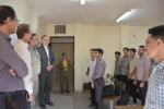 حضور رئیس و معاونین دانشگاه ملی مهارت یزد در کلاس‌های درس؛ خیرمقدم به دانشجویان در آغاز سال تحصیلی جدید 4