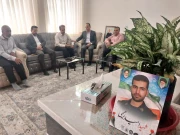 تجدید میثاق دانشگاه ملی مهارت یزد با آرمان‌های شهدا در هفته دفاع مقدس: دیدار با خانواده شهید “امید رحیمی”