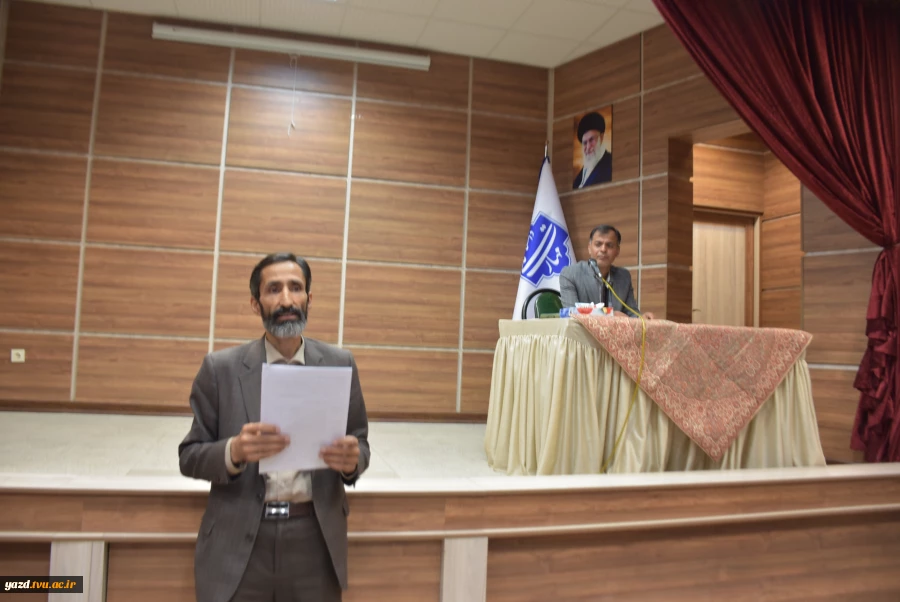 برگزاری جلسه توجیهی دانشجویان درس «کارآموزی» دانشگاه ملی مهارت-  مرکز پسران یزد  3