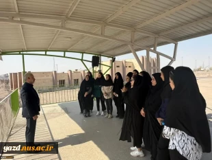 بازدید علمی دانشجویان آموزشکده ملی مهارت دختران یزد از شرکت سنگ آهن مرکزی ایران – بافق
 2