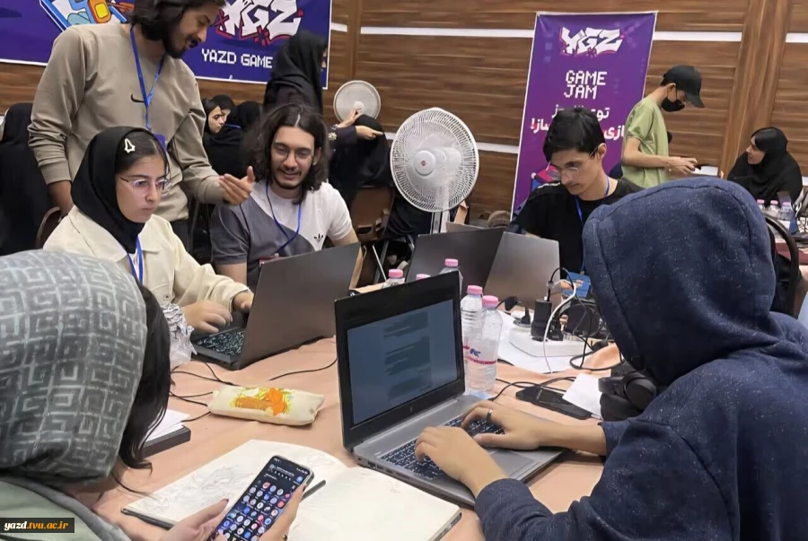 برگزاری مسابقه بازی سازی در دانشگاه ملی مهارت استان یزد و معرفی تیم های برتر 3