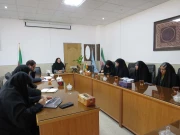 برگزاری مراسم تودیع و معارفه فرمانده بسیج دانشجویی آموزشکده ملی مهارت دختران میبد