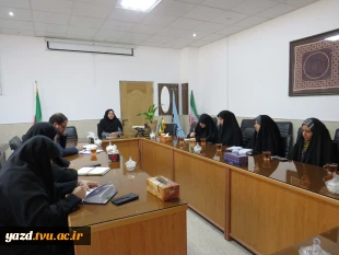 برگزاری مراسم تودیع و معارفه فرمانده بسیج دانشجویی آموزشکده ملی مهارت دختران میبد 2