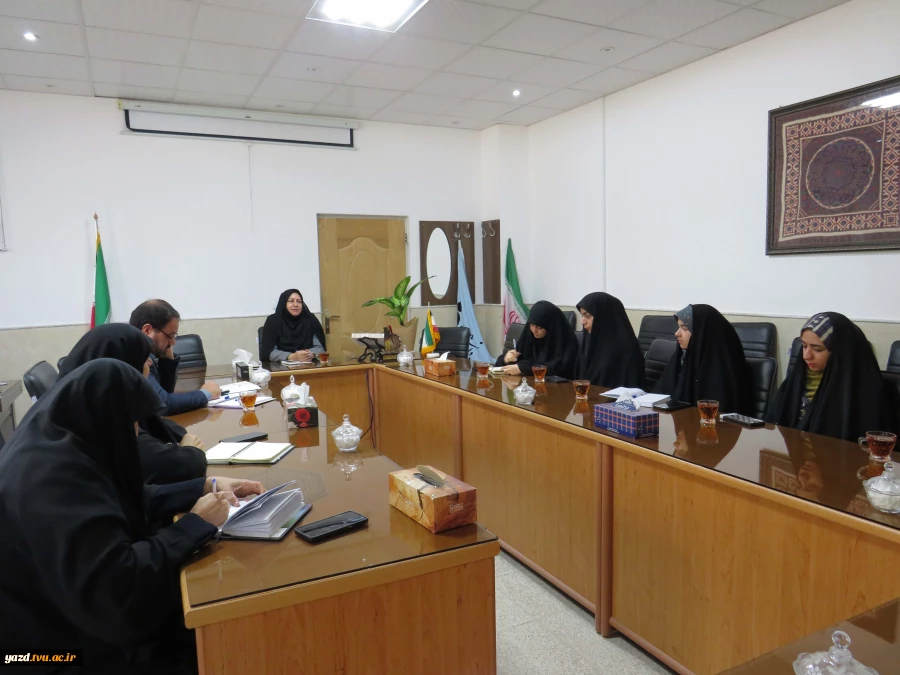 برگزاری مراسم تودیع و معارفه فرمانده بسیج دانشجویی آموزشکده ملی مهارت دختران میبد 2