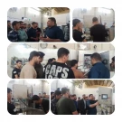 بازدید جمعی از دانشجویان رشته برق و‌ مکانیک آموزشکده ملی مهارت شریف ابرکوه از گروه صنعتی حیدری