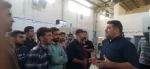 بازدید جمعی از دانشجویان رشته برق و‌مکانیک آموزشکده ملی مهارت شریف ابرکوه از گروه صنعتی حیدری 5