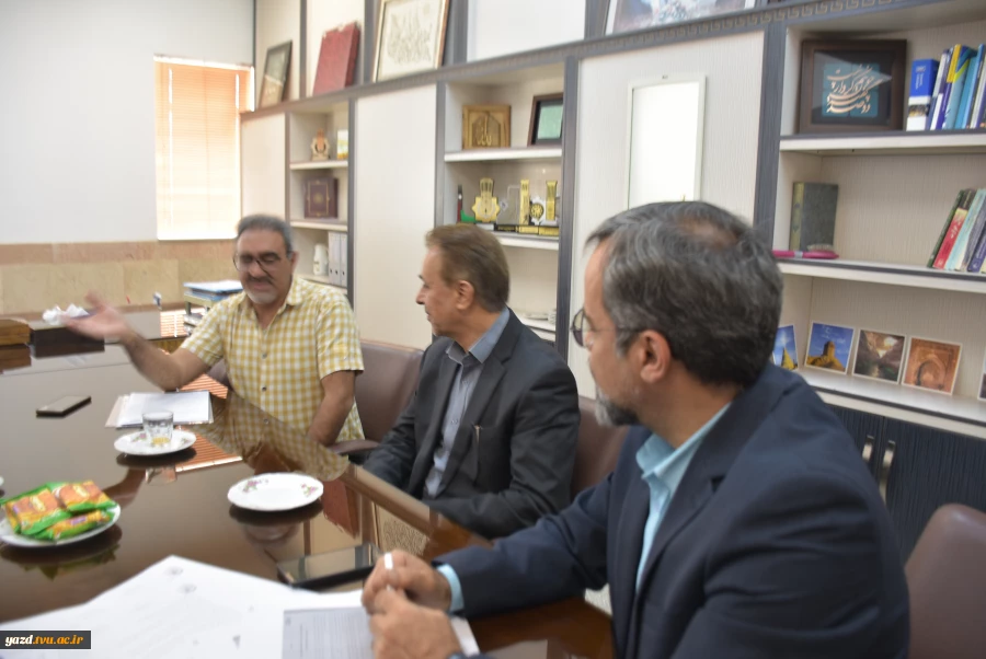 برگزاری چهارمین جلسه بورسیه تحصیلی دانشگاه ملی مهارت یزد با همکاری کارخانه سنوپارس تفت  4