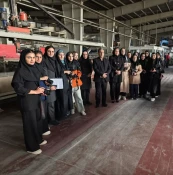 بازدید دانشجویان آموزشکده ملی مهارت میبد از شرکت کاشی و سرامیک ستاره
 2