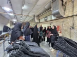 بازدید دانشجویان دانشگاه ملی مهارت (واحد دختران میبد) از شرکت کیان جامه یزد
 5