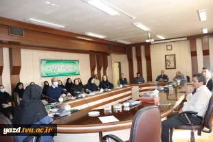 برگزاری جلسه شورای اداری کارکنان آموزشکده ملی مهارت دختران یزد - حضرت رقیه (س) در پردیس دختران امام علی (ع)
 2