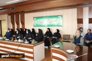 برگزاری جلسه شورای اداری کارکنان آموزشکده ملی مهارت دختران یزد - حضرت رقیه (س) در پردیس دختران امام علی (ع)
 2