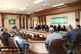 برگزاری جلسه شورای اداری کارکنان آموزشکده ملی مهارت دختران یزد - حضرت رقیه (س) در پردیس دختران امام علی (ع)
 5