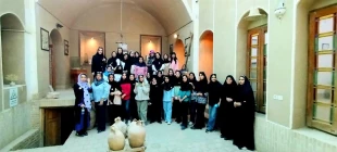 بازدید دانشجویان معماری آموزشکده ملی مهارت دختران یزد – حضرت رقیه (س) از شهر تاریخی بافق
 2