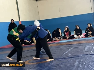 مسابقات کشتی آلیش دانشجویان آموزشکده ملی مهارت دختران یزد - حضرت رقیه(س) برگزار شد
 2