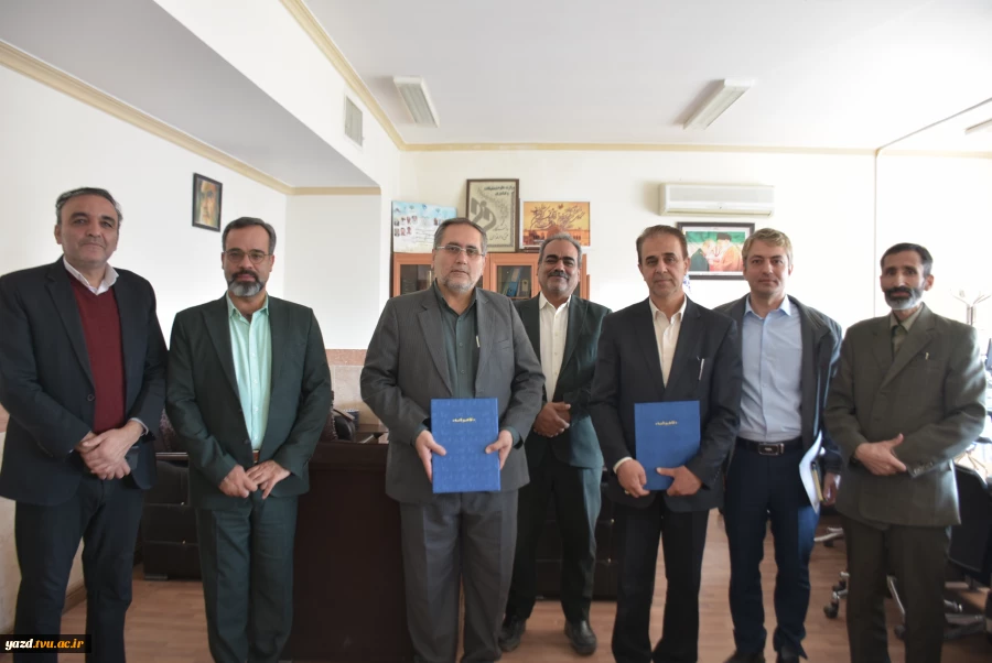 انعقاد تفاهم‌نامه همکاری دانشگاه ملی مهارت یزد و کمیته امداد امام خمینی(ره) 7