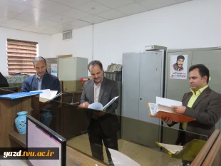 بازدید تیم نظارت و ارزیابی دانشگاه ملی مهارت استان یزداز آموزشکده ملی مهارت دختران میبد
 3