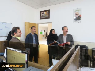 بازدید تیم نظارت و ارزیابی دانشگاه ملی مهارت استان یزداز آموزشکده ملی مهارت دختران میبد
 4