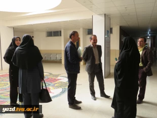 بازدید تیم نظارت و ارزیابی دانشگاه ملی مهارت استان یزداز آموزشکده ملی مهارت دختران میبد
 7