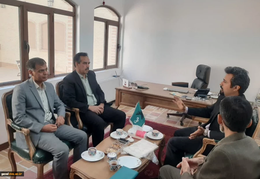 برگزاری جلسۀ همکاری با شرکت دانش‌بنیان «دپنا» 2